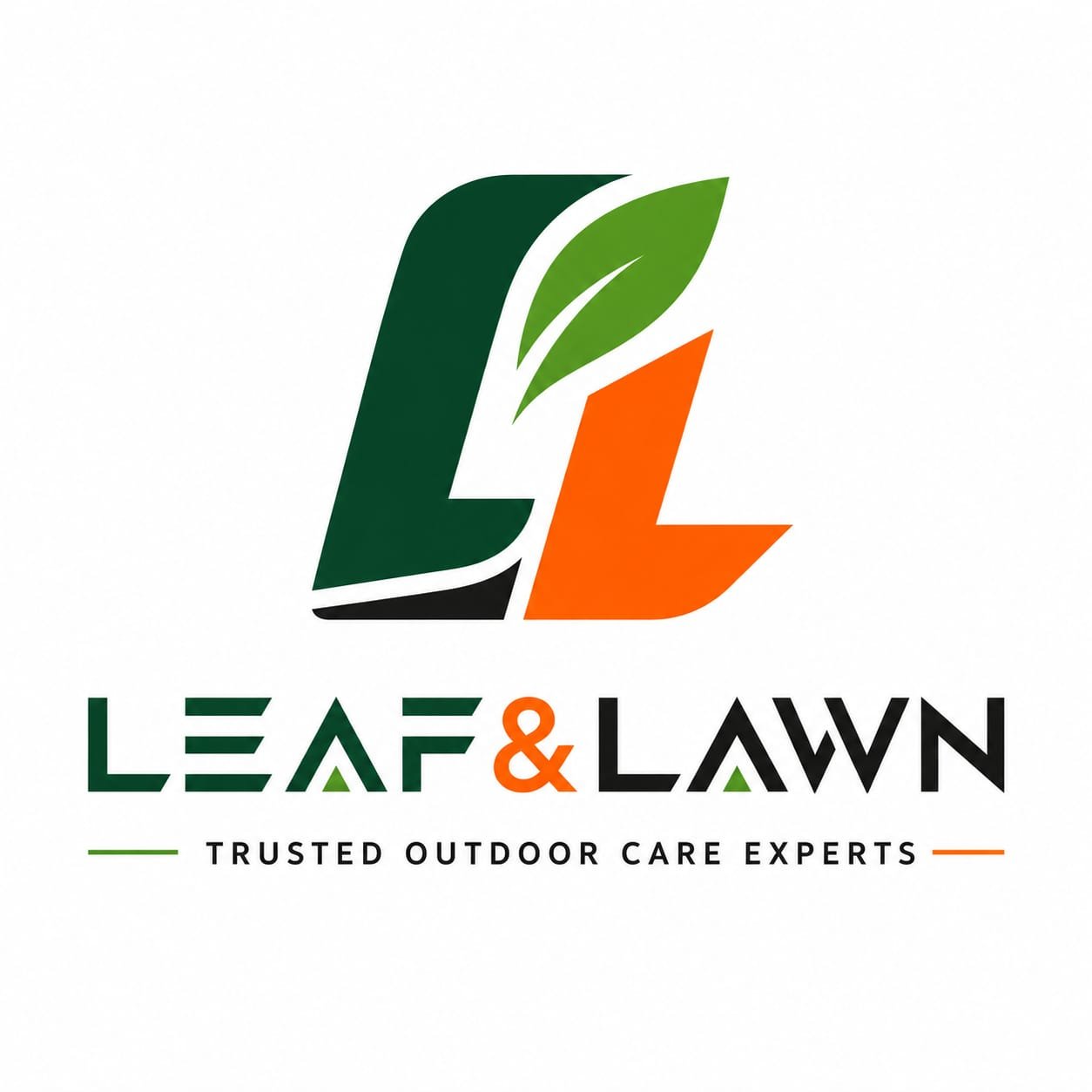 Leaf & Lawn Logo